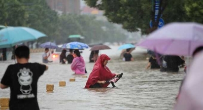 Масштабное наводнение накрыло Китай: мощные ливни затопили Гуандун